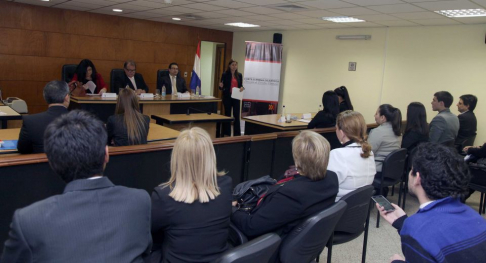 La Competencia Interuniversitaria de Juicios Orales con Énfasis en Derechos Humanos se desarrolló en la sede judicial de la Capital.