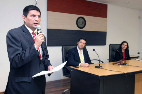 El presidente de la circunscripción de Amambay, Luis Alberto Benítez Noguera, dio las palabras de apertura