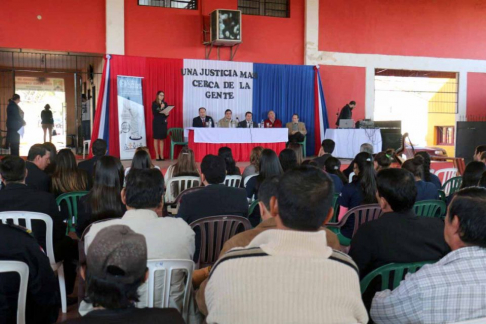 Autoridades del Consejo de Administración de Guairá organizó audiencias públicas.