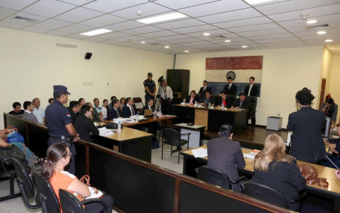 Con la declaración del comisario Miguel Anoni, prosiguió hoy el juicio por el caso Curuguaty 