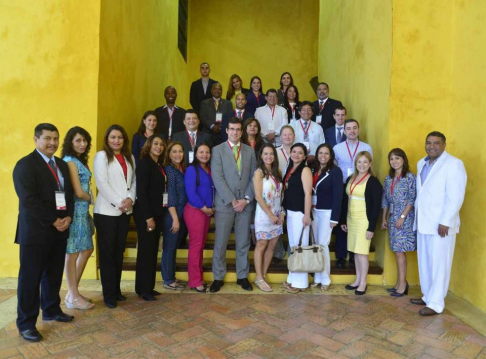 Magistrados judiciales participaron de un Curso sobre Registros Electrónicos en la ciudad de Cartagena de Indias, Colombia.
