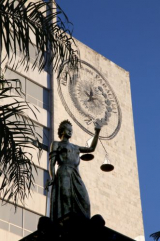 Fachada del Palacio de Justicia de Asunción