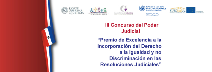 III Concurso: Incorporación del Derecho a la Igualdad y no Discriminación
