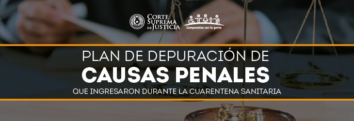 Plan de depuración de Causas Penales