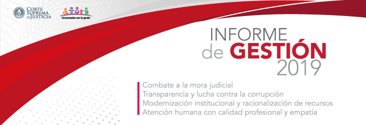 Informe de Gestión C.S.J. 2019