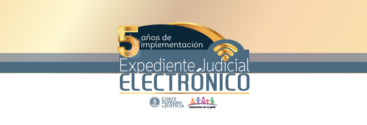 Conmemoración 5º Aniversario del Expediente Judicial Electrónico