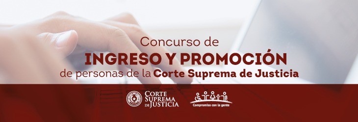 Concursos de ingreso y promoción de personas