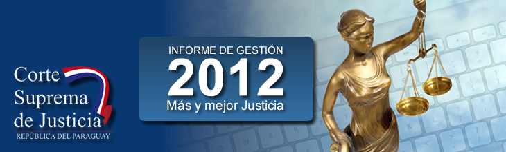 Informe de Gestión C.S.J. 2012