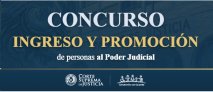 Concursos de ingreso y promoción de personas