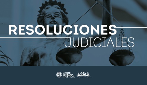 Resoluciones Judiciales