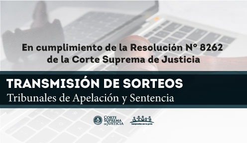 Sorteo de Tribunales