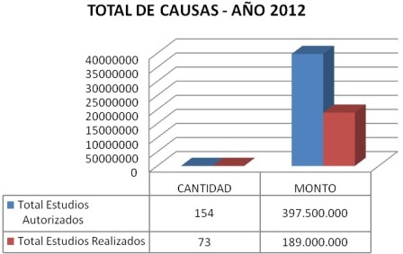Total de Causas 2012