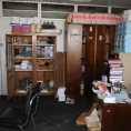 Fachada de la biblioteca antes de la intervención