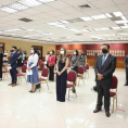 Entrega del Registro Notarial del 15° concurso de escribanos