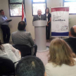 El doctor Sindulfo Blanco, ministro superintendente de Cordillera, se dirigió a los presentes.