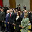 Asistieron los ministros de la Corte Suprema de Justicia.