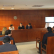 La presentación estuvo a cargo de los directores de Comunicación, Luis Giménez; de Tecnología, Rosa Liz Chamorro; y de Auditoría, Rodolfo Heyn.