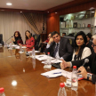 La reunión con ministros de la CSJ, se realizó con el fin de exponer sugerencias y reclamos sobre los temas que atañen al mejoramiento del acceso a la justicia.