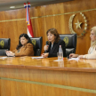 La disertación principal estuvo a cargo de la licenciada Nancy Tolentino, exministra de la Mujer del Perú.