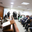El acto contó con la participación de representantes del ámbito judicial del país.