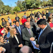 Durante la jornada, el ministro Diesel recorrió el inmueble donado por la Municipalidad, ubicado en el kilómetro 14, con el objetivo de verificar las condiciones técnicas para la construcción de la futura sede judicial.