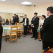 Para finalizar su recorrido, los universitarios visitaron la Cámara Gessel.