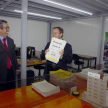El representante de la empresa Big Box, ingeniero Marcelo Yambay, se refirió a la importancia de la iniciativa y subrayó que la transformación de los archivos físicos en documentos digitales contribuirá a optimizar la gestión de la información.