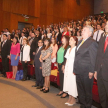 Estuvieron en el encuentro autoridades nacionales, representantes de organismos internacionales, diplomáticos, estudiantes de la carrera de Derecho e invitados especiales. 