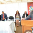 El ministro de la Corte Suprema de Justicia, doctor Antonio Fretes, participó esta mañana del acto oficial de apertura del Juzgado de Paz de Santa María de Fe, ubicado en la Circunscripción Judicial de Misiones.
