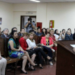 Magistrados, funcionarios y autoridades regionales asistieron en el acto sobre informe de gestión.