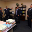 Presidente de la Corte recorrió juzgados civiles