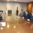 En el acto estuvo acompañado por su señor padre.