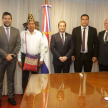 La ceremonia se realizó en la Sala del Pleno del Palacio de Justicia de Asunción.