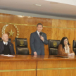 La ceremonia fue encabezada por el presidente de la Corte Suprema de Justicia, Alberto Martínez Simón.