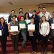 Los participantes de las capacitaciones recibieron certificados.