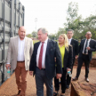 De la reunión participaron autoridades judiciales, el presidente del Colegio de Abogados de San Lorenzo, el senador nacional Óscar Salomón entre otros.
