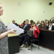 La camarista Mirta González expuso sobre los antecedentes de la Ley 5162/14.
