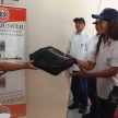 Los facilitadores también recibieron materiales para realizar sus respectivas tareas.