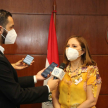 La Defensora General brindó una entrevista a Tv Justicia al finalizar la firma de la rúbrica.