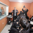 Recorrieron las instalaciones del Palacio de Justicia de Asuncion estudiantes de la carrera de derecho de primer y segundo año de Unida.