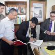 El abogado Alcides Insaurralde, responsable de la Coordinación de Inscripción de Bienes Incautados y Comisados de la CSJ.