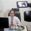 La doctora Laura Bordenave, médica de la División de Asistencia Médica.