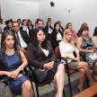 La sala de juicios orales del Poder Judicial de Coronel Oviedo fue sede del acto.
