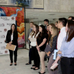 La encargada de la Secretaría de Educación licenciada Amada Herrera recibió a los visitantes