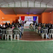 El tinglado municipal de la referida comunidad fue sede de la audiencia.
