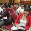 La actividad fue desarrollada por la Secretaría de Género dependiente de la Corte Suprema de Justicia, con el apoyo de la Embajada de EE.UU.