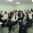 El taller se llevó a cabo en la Sala de Entrenamiento, ubicada en el Subsuelo 1 del Palacio de Justicia de Asunción.