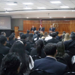 La actividad contó con la participación de magistrados  y funcionarios judiciales en el Salón Auditorio “Dra. Serafina Dávalos” del Palacio de Justicia de Asunción.