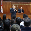 El jurista costarricense Méndez Bonilla hizo énfasis en la importancia del trabajo en equipo, las relaciones interpersonales y la mejora continua de los procesos. 