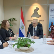 La agenda culminó con una mesa de diálogo con representantes de gremios de abogados del departamento de Ñeembucú, del Colegio de Abogados de Ñeembucú y de la Asociación de Abogados Pasilleros del Ñeembucú.